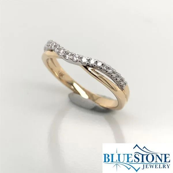 14K Yellow Gold Diamond Ring- Size 7 Image 4 Bluestone Jewelry Tahoe City, CA