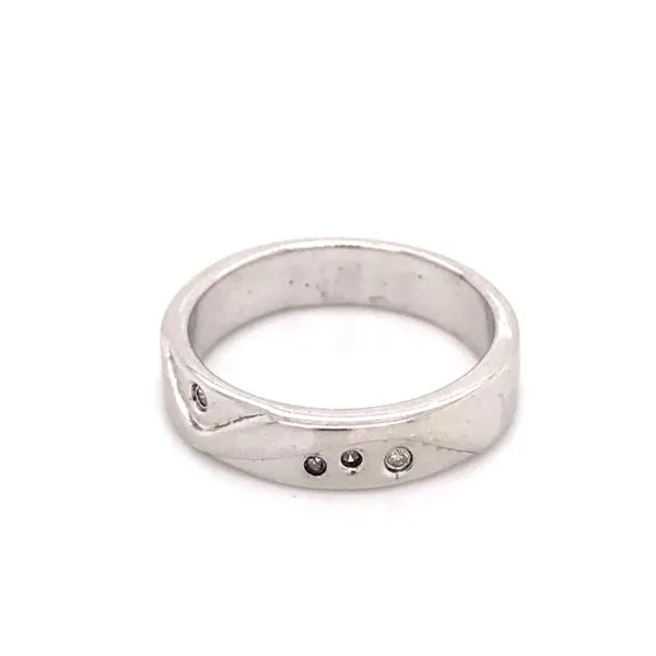 Sterling Silver and Diamond Ring Bluestone Jewelry Tahoe City, CA