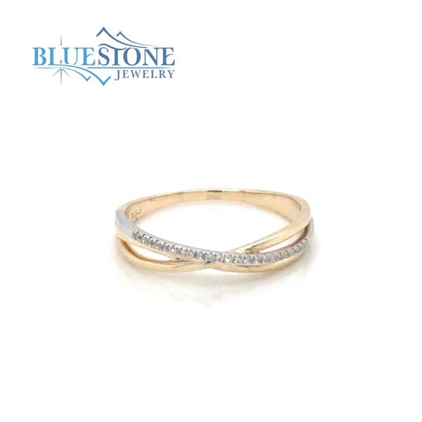 14 Karat Yellow Gold Diamond Ring Image 2 Bluestone Jewelry Tahoe City, CA