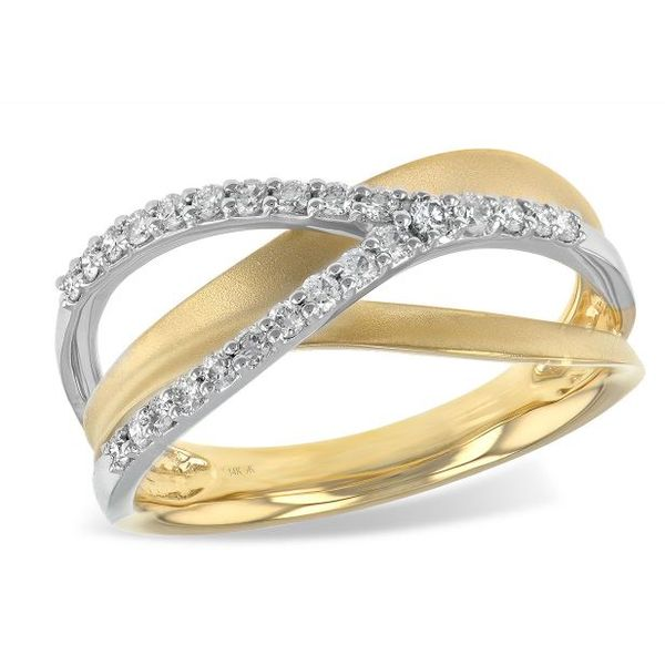 14 Karat Yellow Gold Diamond Ring Bluestone Jewelry Tahoe City, CA