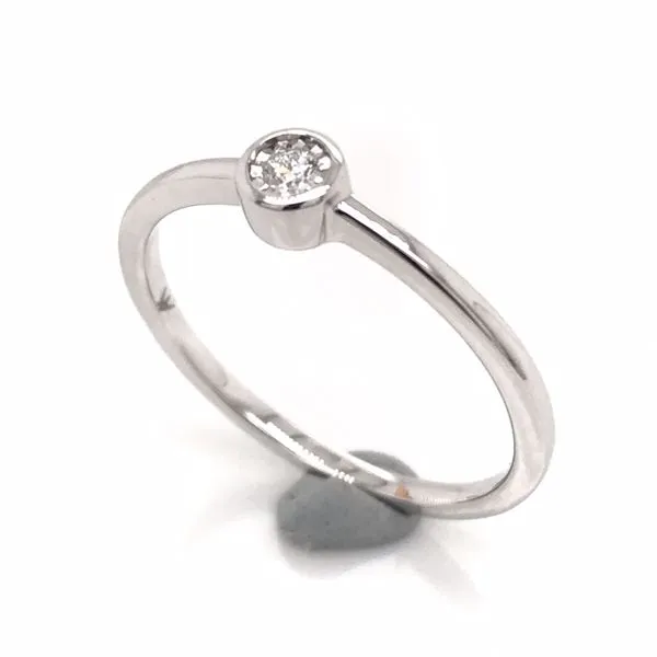 14kt White Gold Diamond Ring- Size 7 Image 2 Bluestone Jewelry Tahoe City, CA