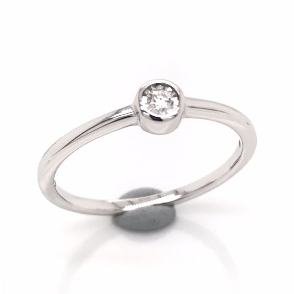 14kt White Gold Diamond Ring- Size 7 Bluestone Jewelry Tahoe City, CA