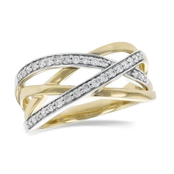 14kt Yellow Gold Ring with Diamonds- Size 7 Bluestone Jewelry Tahoe City, CA
