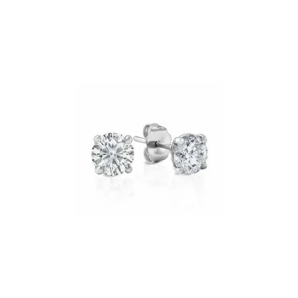 14kt White Gold 1.03 Carat Diamond Stud Earrings Bluestone Jewelry Tahoe City, CA