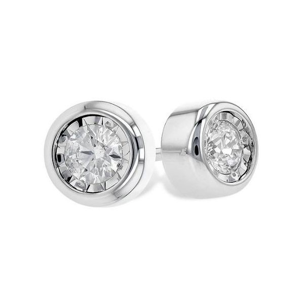 14kt White Gold Diamond Earrings Bluestone Jewelry Tahoe City, CA