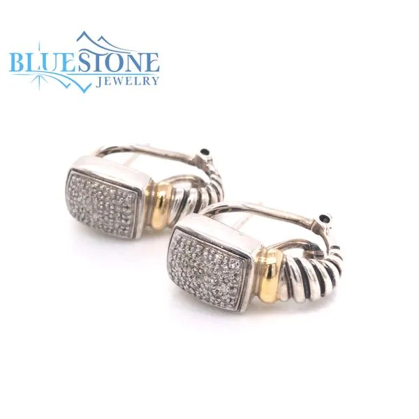 Sterling Silver & Earrings with Diamonds Image 3 Bluestone Jewelry Tahoe City, CA