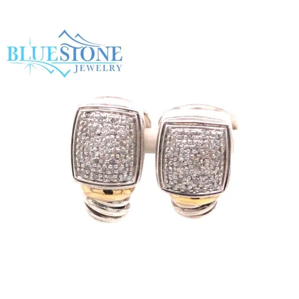 Sterling Silver & Earrings with Diamonds Bluestone Jewelry Tahoe City, CA