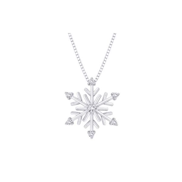 10 Karat White Gold Diamond Snowflake Pendant Bluestone Jewelry Tahoe City, CA