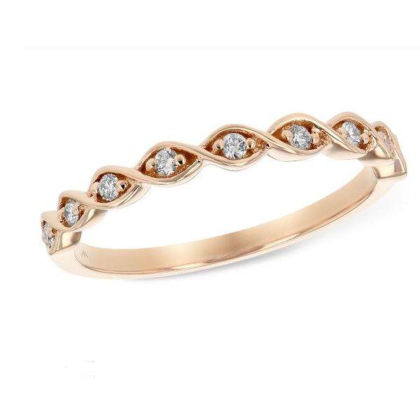 14 Karat Rose Gold Diamond Ring Bluestone Jewelry Tahoe City, CA