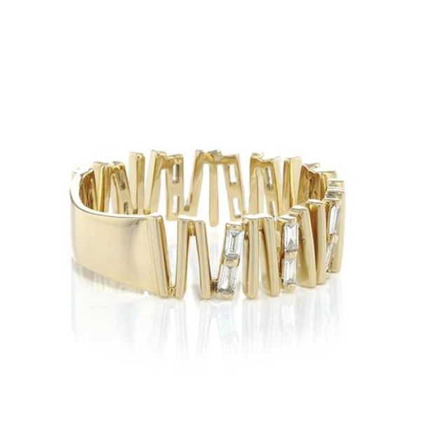 14 Karat Yellow Gold Diamond Ring- Size 7 Image 4 Bluestone Jewelry Tahoe City, CA