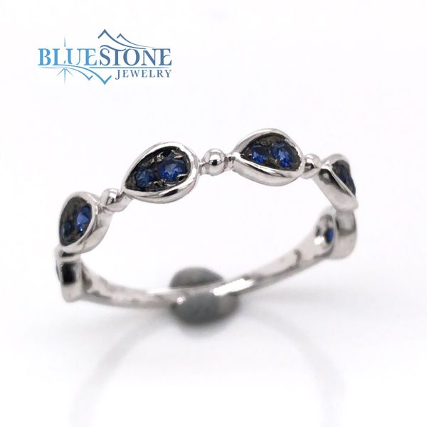 14 Karat White Gold Sapphire Fashion Ring Bluestone Jewelry Tahoe City, CA