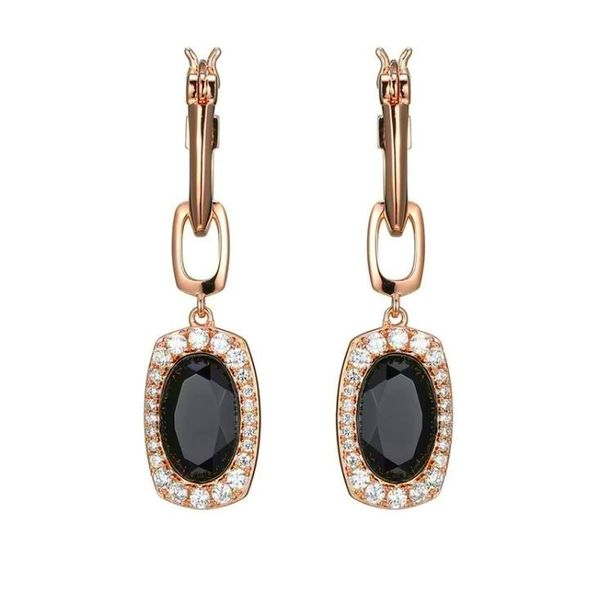 14 Karat Rose Gold Plated Earrings Agate and CZ's Bluestone Jewelry Tahoe City, CA