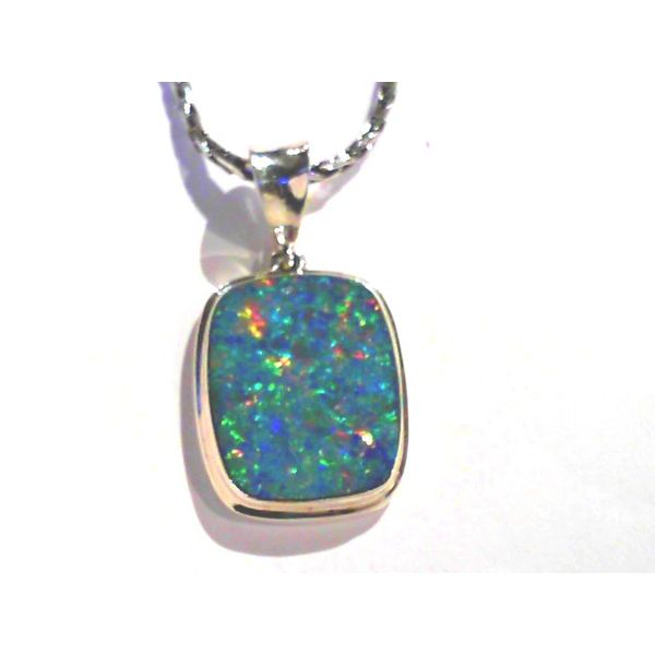 NIXIN Jewelry Unicorn Tear Australian Opal Necklace No. 18 in 14k Gold For  Sale at 1stDibs