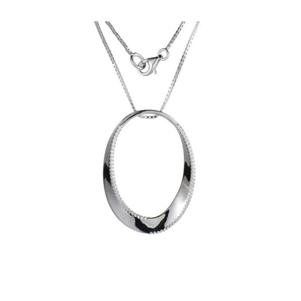 Sterling Silver with Rhodium Plating Necklace with Ruby Accent Bluestone Jewelry Tahoe City, CA