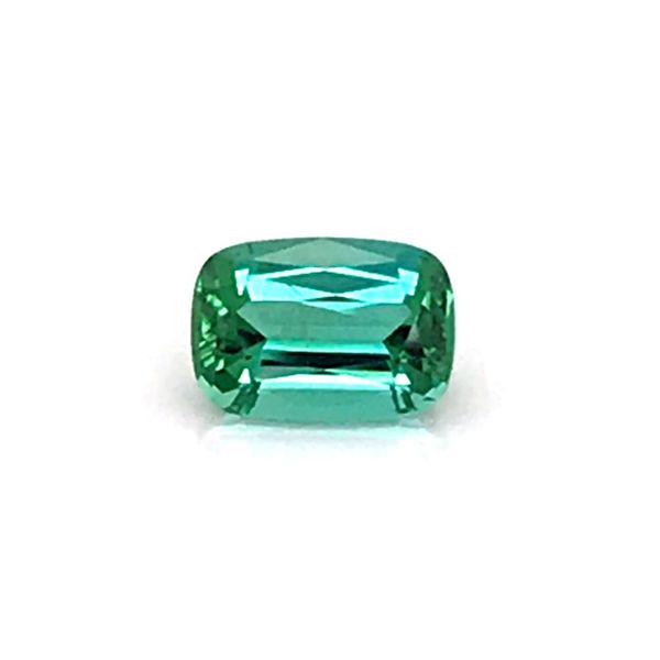 2.08 Carat Rectangle Cushion Cut Green Tourmaline Loose Gemstone Image 2 Bluestone Jewelry Tahoe City, CA
