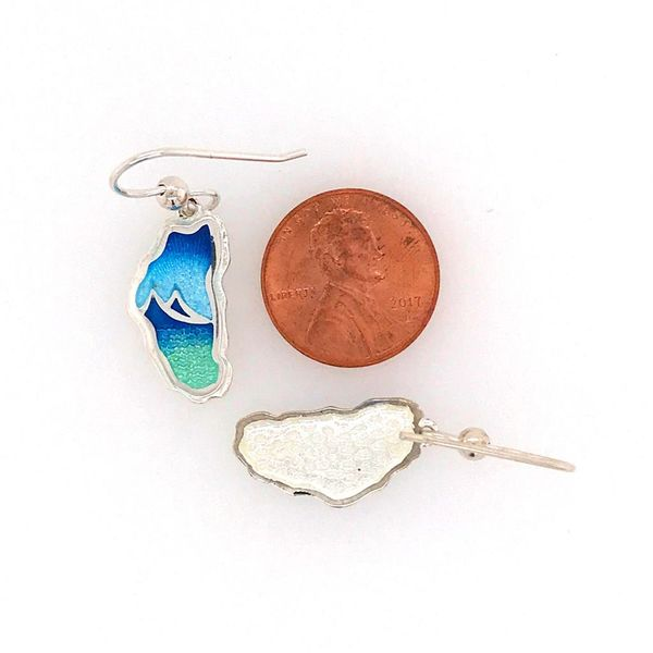 Enamel Earrings Image 2 Bluestone Jewelry Tahoe City, CA