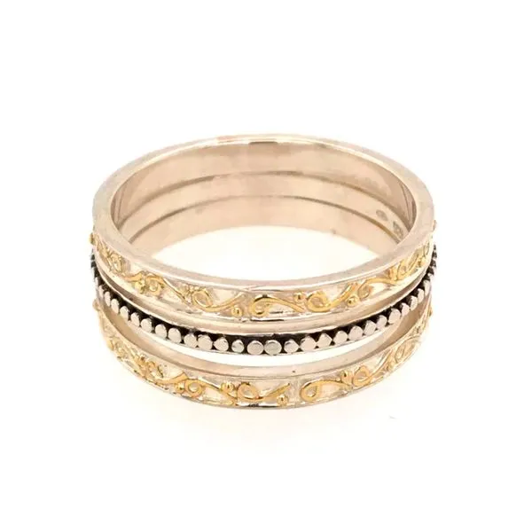 Silver & Gold Ring- size 8 Image 2 Bluestone Jewelry Tahoe City, CA
