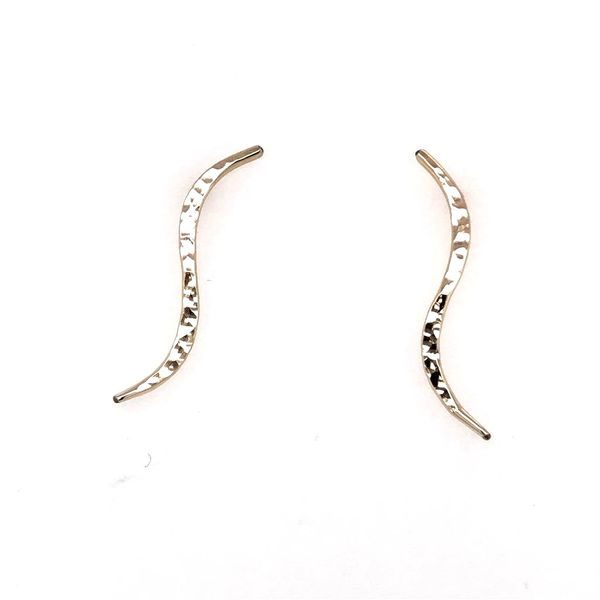 14 Karat Yellow Gold Filled and Sterling Silver Stud Earrings Bluestone Jewelry Tahoe City, CA