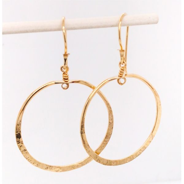 14 Karat Yellow Gold Filled Wire Earrings Bluestone Jewelry Tahoe City, CA