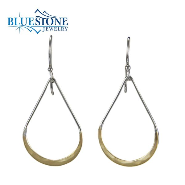 Silver & Gold Filled Teardrop Earrings Bluestone Jewelry Tahoe City, CA