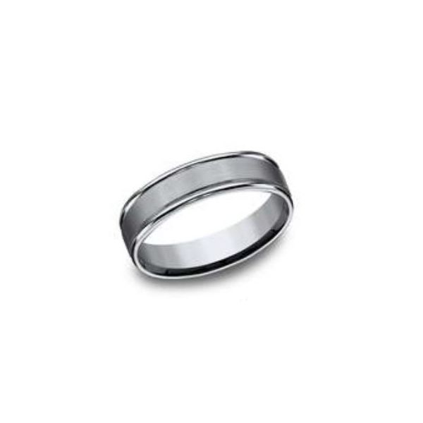 Titanium Comfort Fit 6mm Band with Satin Finish- Size 10.5 Bluestone Jewelry Tahoe City, CA