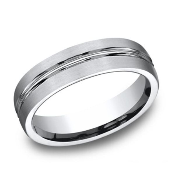 Cobalt Chrome 6mm Comfort Fit Wedding Band- Special Order Only Bluestone Jewelry Tahoe City, CA