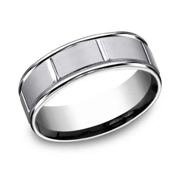 Cobalt Chrome Comfort fit 6mm Band- Special Order Only Bluestone Jewelry Tahoe City, CA