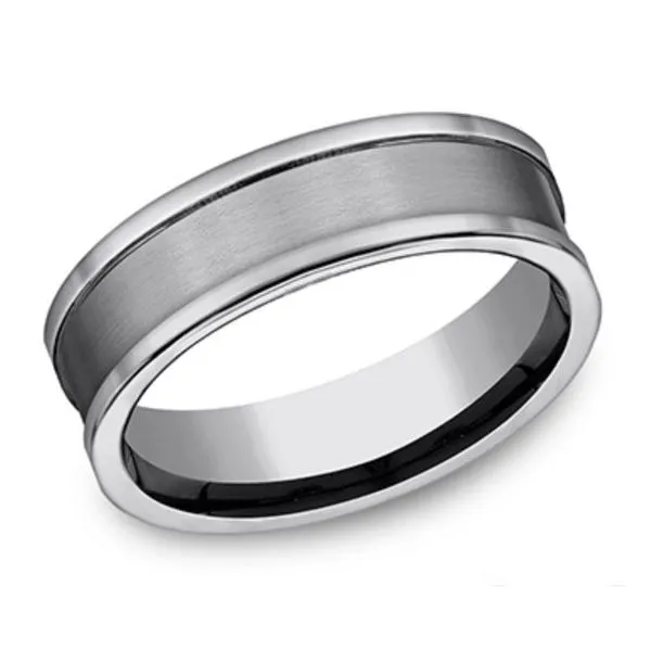 Tungsten 7mm Comfort Fit Wedding Band- Special Order Only Bluestone Jewelry Tahoe City, CA