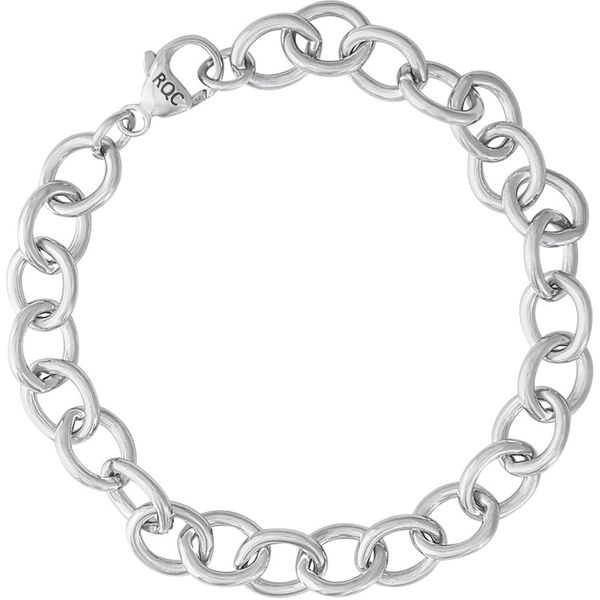 Sterling Silver Link Charm Bracelet- 8 Inches Bluestone Jewelry Tahoe City, CA