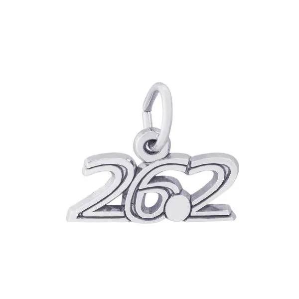 Sterling Silver 26.2 Marathon Charm Bluestone Jewelry Tahoe City, CA