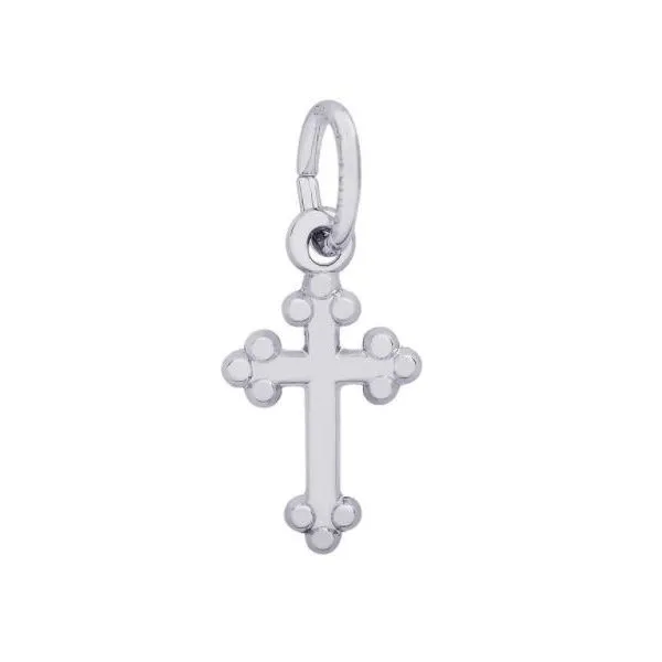 Sterling Silver Cross Charm Bluestone Jewelry Tahoe City, CA