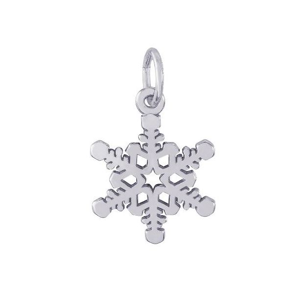 Sterling Silver Snowflake Charm Bluestone Jewelry Tahoe City, CA