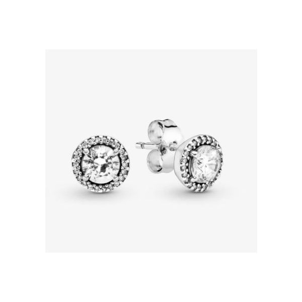Sterling Silver Earrings with Cubic Zirconias Bluestone Jewelry Tahoe City, CA