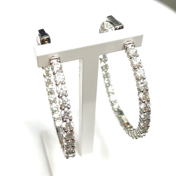 BDI 14K White Gold Earrings Blue Water Jewelers Saint Augustine, FL