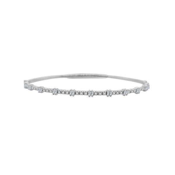 PG 14K White Gold Bracelet Blue Water Jewelers Saint Augustine, FL