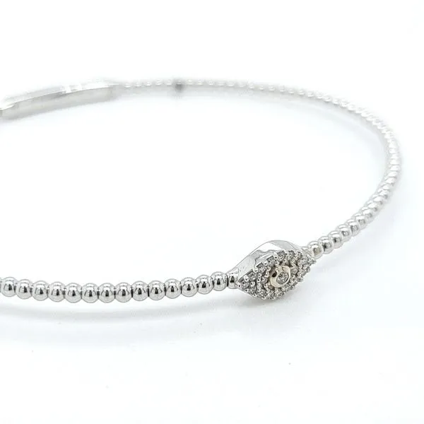 Paramount Gems 14K White Gold Diamond Bracelet Blue Water Jewelers Saint Augustine, FL