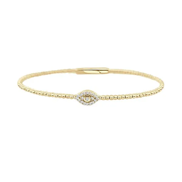 Paramount Gems 14K Yellow Gold Diamond Bracelet Blue Water Jewelers Saint Augustine, FL