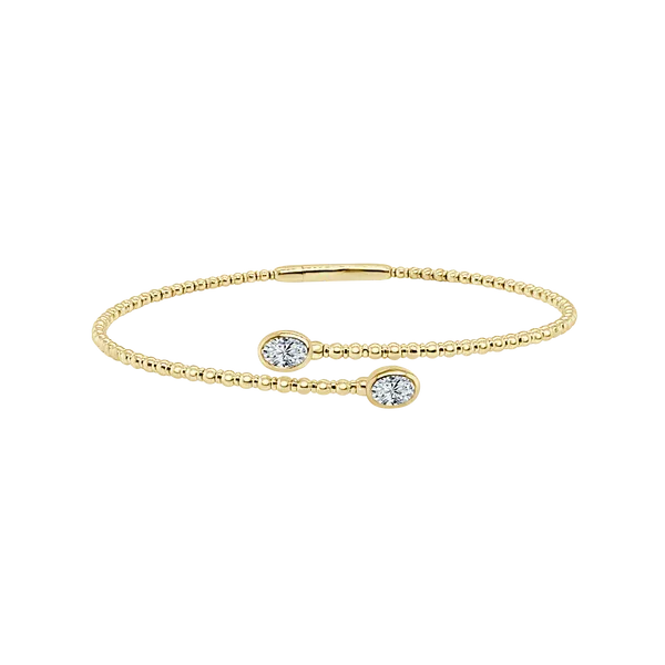 Paramount Gems 14K Yellow Gold Diamond Bracelet Blue Water Jewelers Saint Augustine, FL