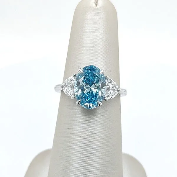 Paramount Gems 14K White Gold Engagement Ring Blue Water Jewelers Saint Augustine, FL