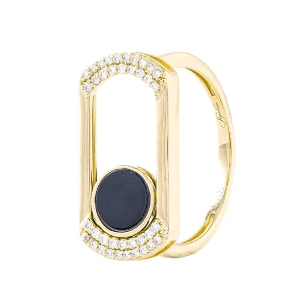 Sophia by Design 14K Yellow Gold Ring Blue Water Jewelers Saint Augustine, FL