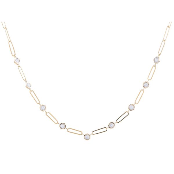 SOP 14K Yellow Gold Necklace Blue Water Jewelers Saint Augustine, FL