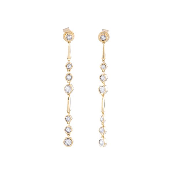 SOP 14K Yellow Gold Earrings Blue Water Jewelers Saint Augustine, FL