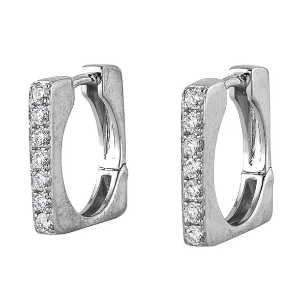 Sophia by Design 14K White Gold Diamond Earrings Blue Water Jewelers Saint Augustine, FL