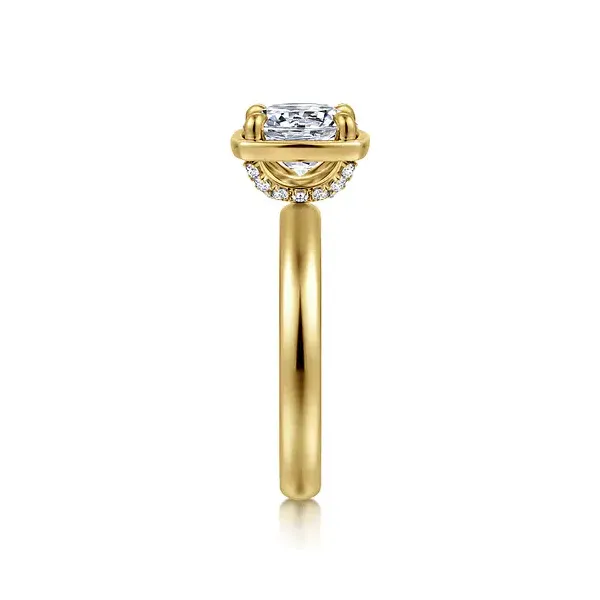 14K Yellow Gold Semi- Mount Image 2 Blue Water Jewelers Saint Augustine, FL