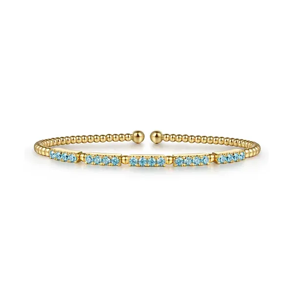GabCo 14K Yellow Gold Bracelet Blue Water Jewelers Saint Augustine, FL