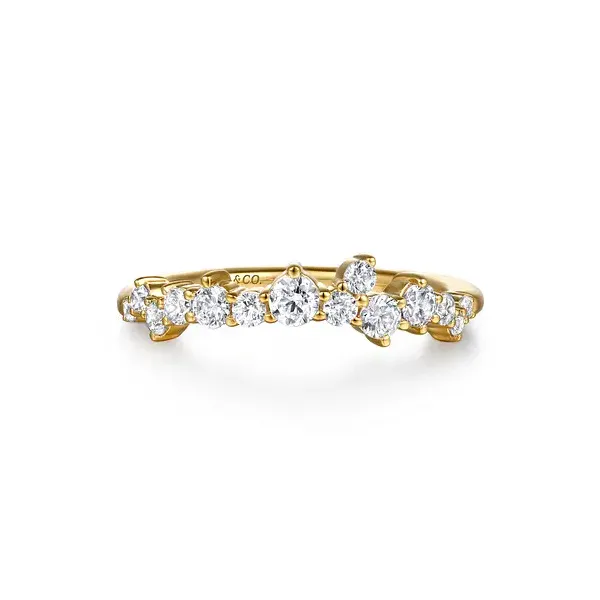 GabCo 14K Yellow Gold Wedding Band Blue Water Jewelers Saint Augustine, FL