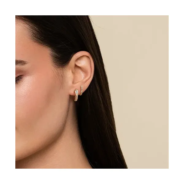 14K Yellow Gold Earrings Image 2 Blue Water Jewelers Saint Augustine, FL