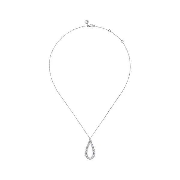 14K White Gold Necklace Image 2 Blue Water Jewelers Saint Augustine, FL