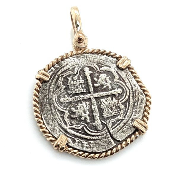 REL Sterling Silver Silver Pendant Blue Water Jewelers Saint Augustine, FL