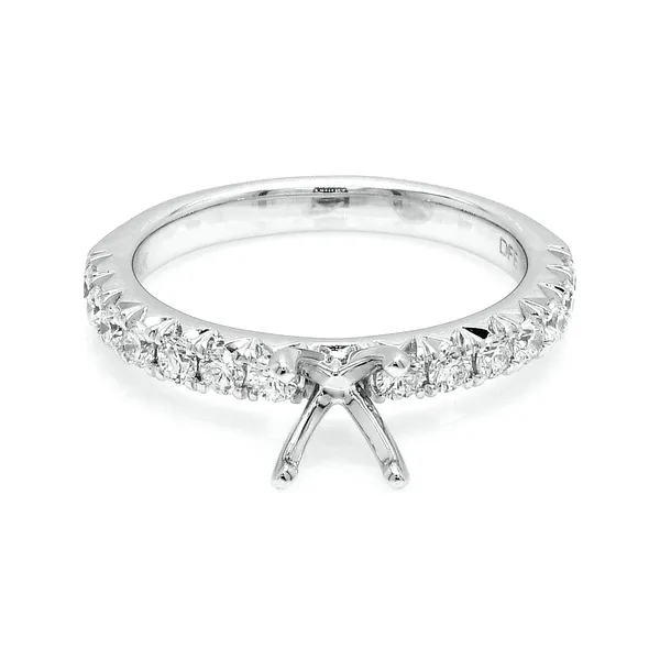 Diamond Semi-mount Ring Blue Water Jewelers Saint Augustine, FL